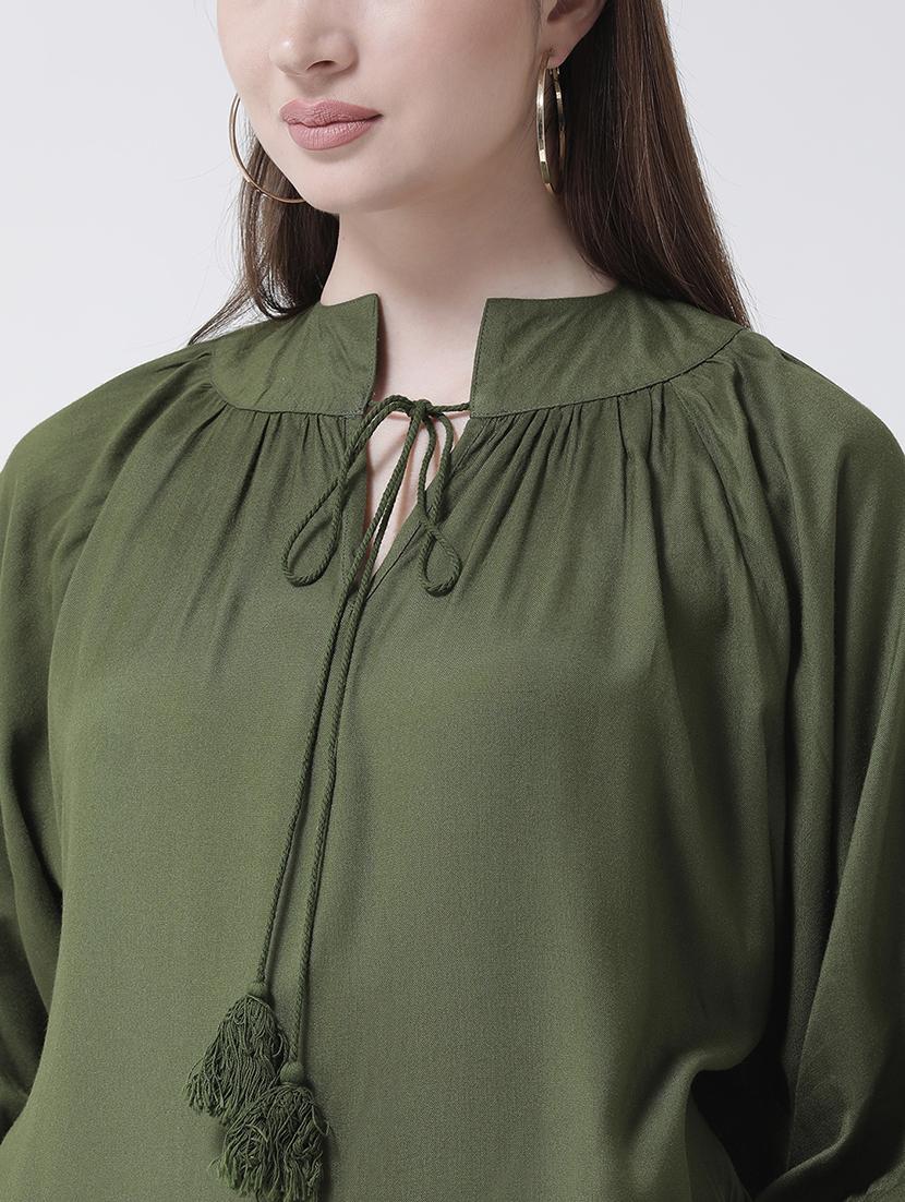 tie up gathered top - 15944604 - Standard Image - 4