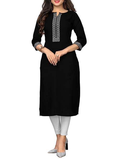 women's straight kurta - 15946189 - Standard Image - 0