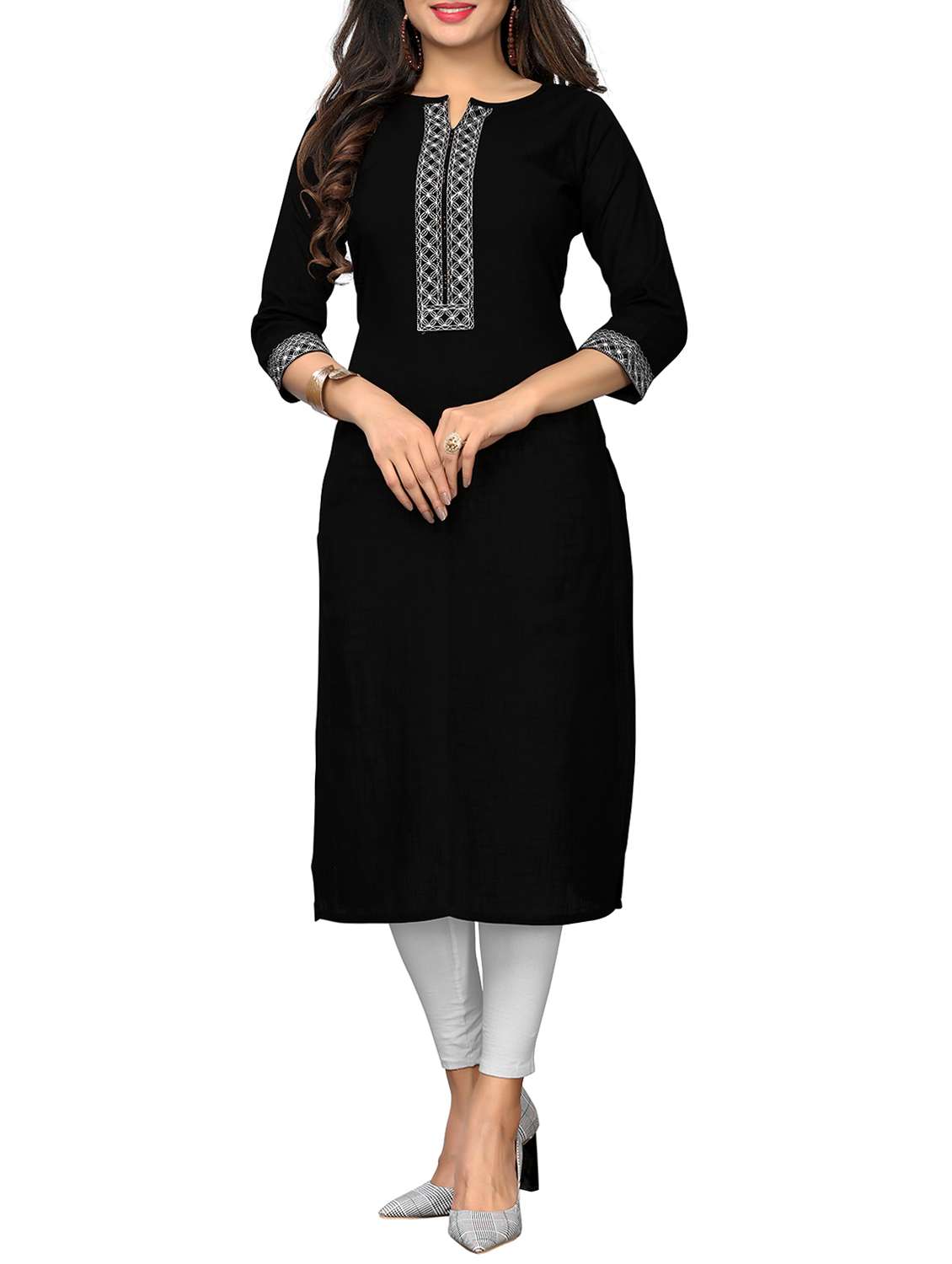 women's straight kurta - 15946189 - Zoom Image - 0
