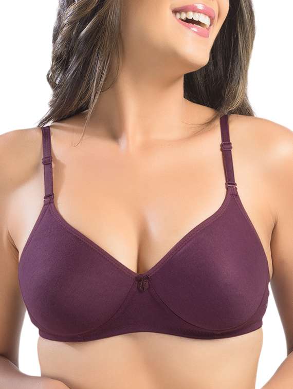 bow patch detachable strap bra