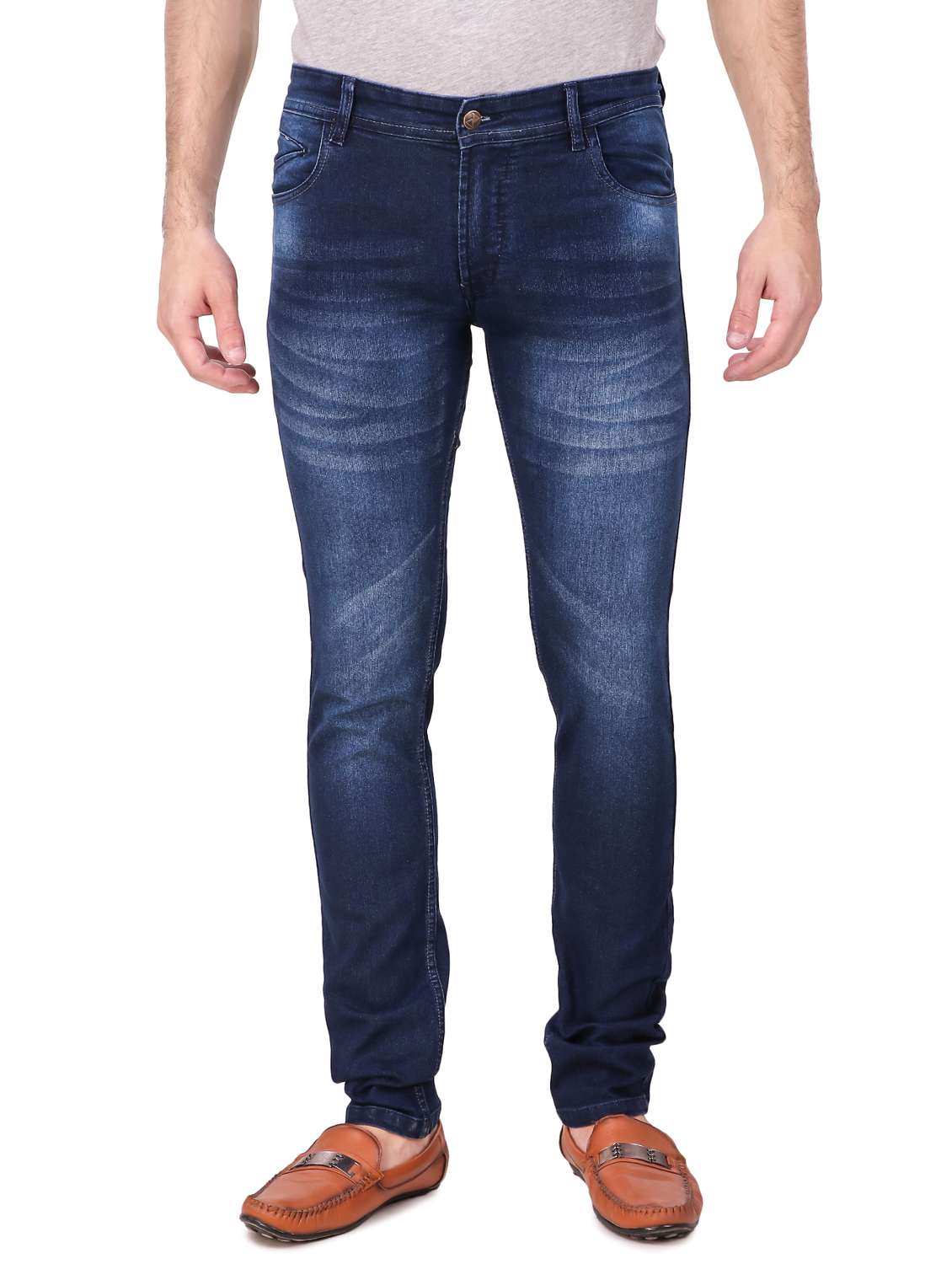 mens slim fit plain jeans