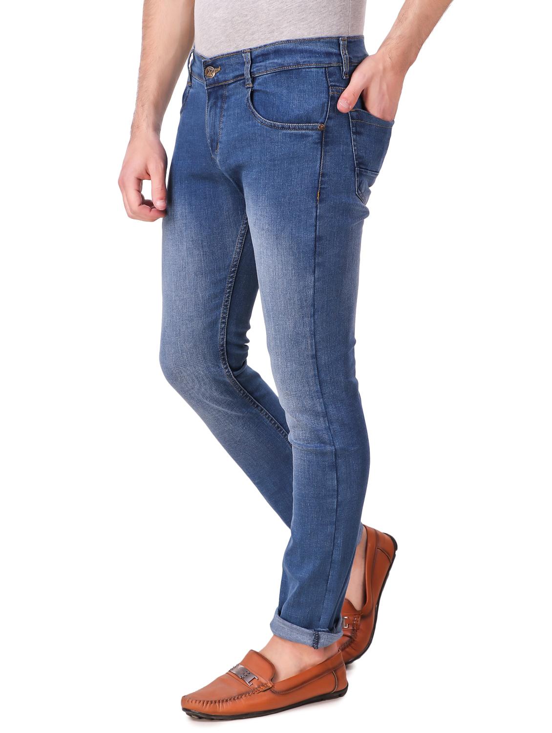 mens slim fit plain jeans - 15948459 - Standard Image - 1