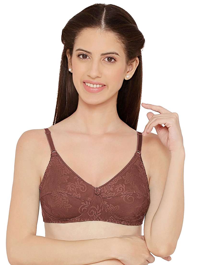 bow patch floral bra - 15949714 - Zoom Image - 0
