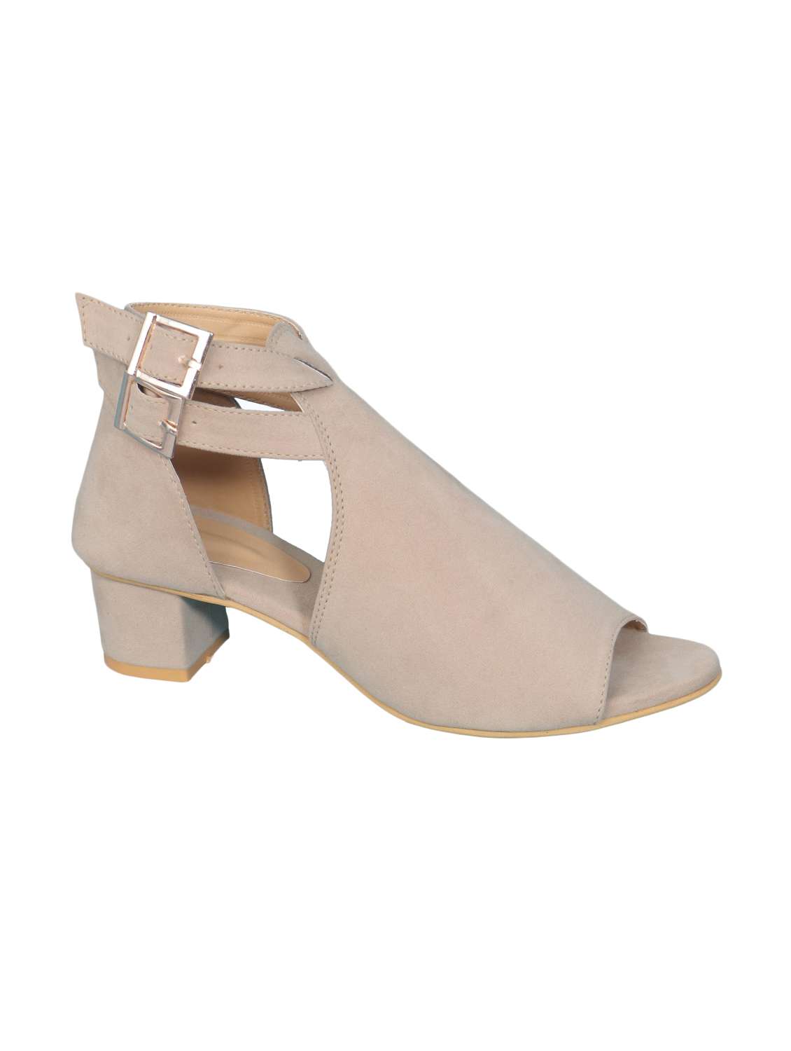 nude closed back sandals