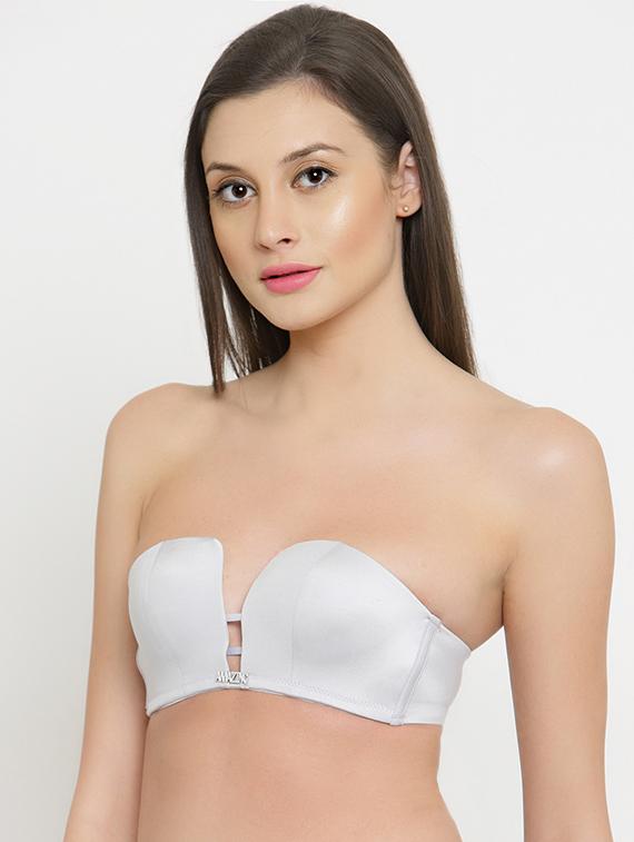 cut out detail solid bra - 15962926 -  Standard Image - 1