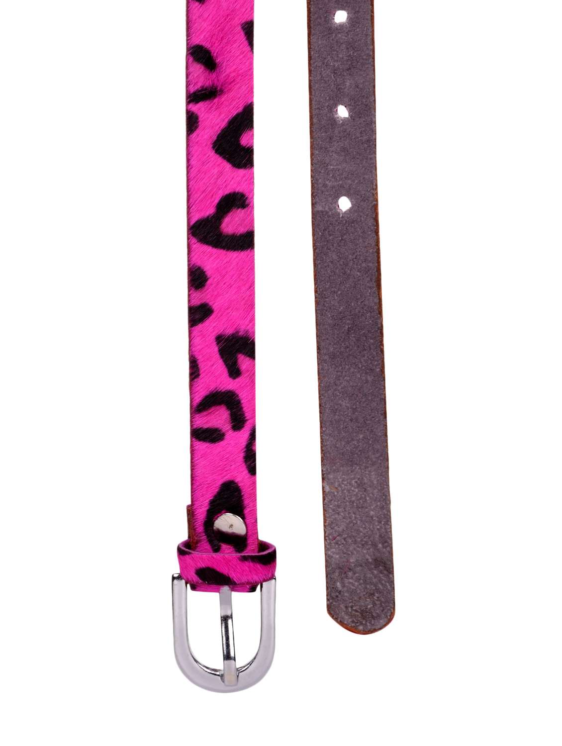 pink leather  belt - 15963538 -  Standard Image - 1