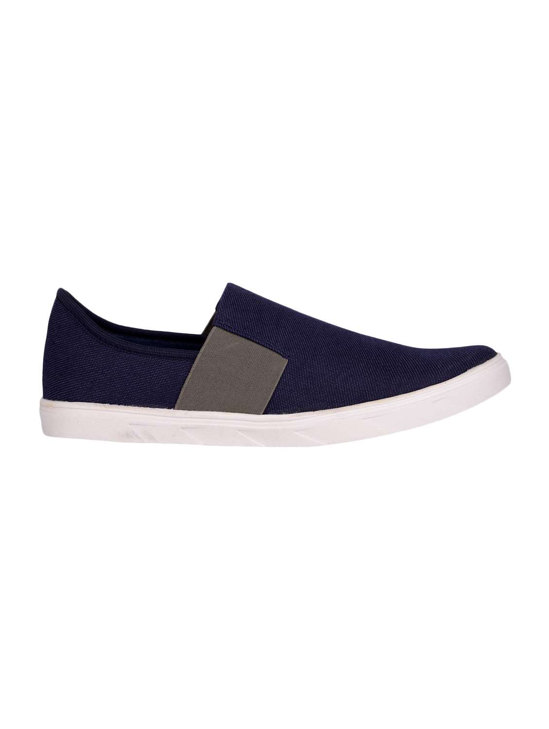 navy canvas casual slip ons - 15963630 -  Standard Image - 1