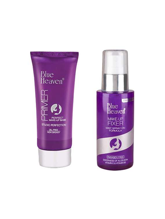 blue heaven perfect face primer & makeup fixer