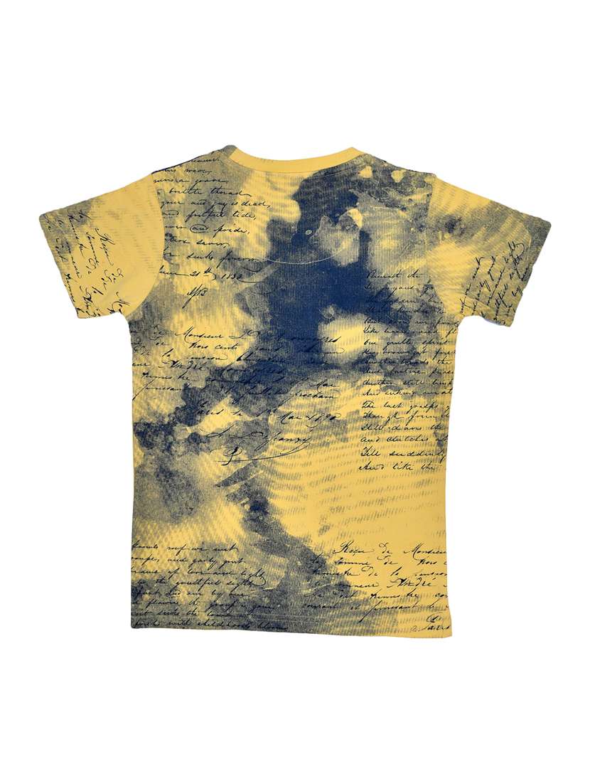 yellow cotton tshirt - 15964698 - Standard Image - 1