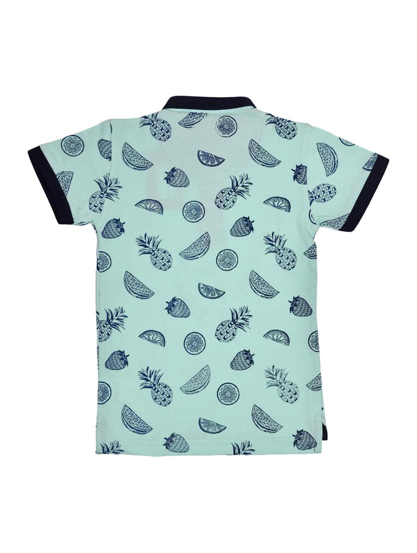 polo neck quirky print t-shirt - 15964713 -  Standard Image - 1