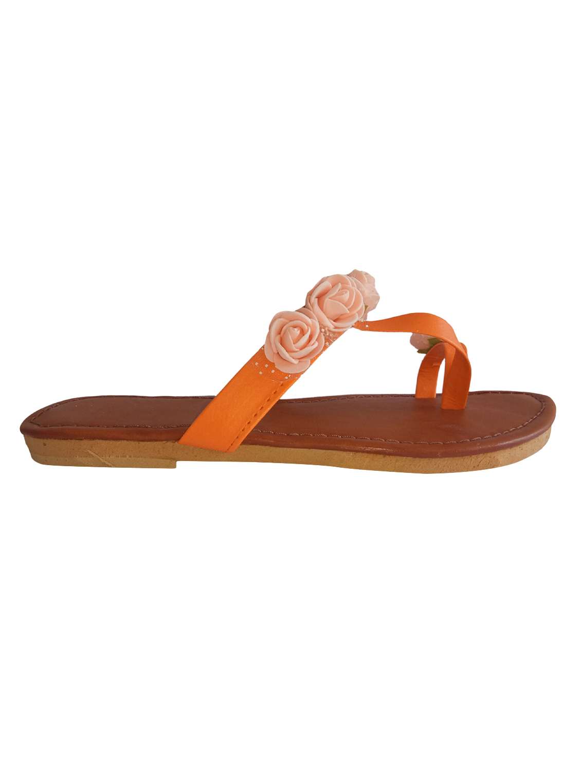 orange one toe sandals - 15964763 - Standard Image - 1