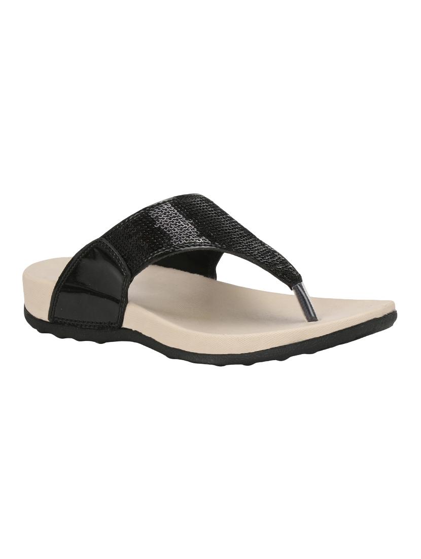 black toe separator slippers - 15965355 - Standard Image - 1