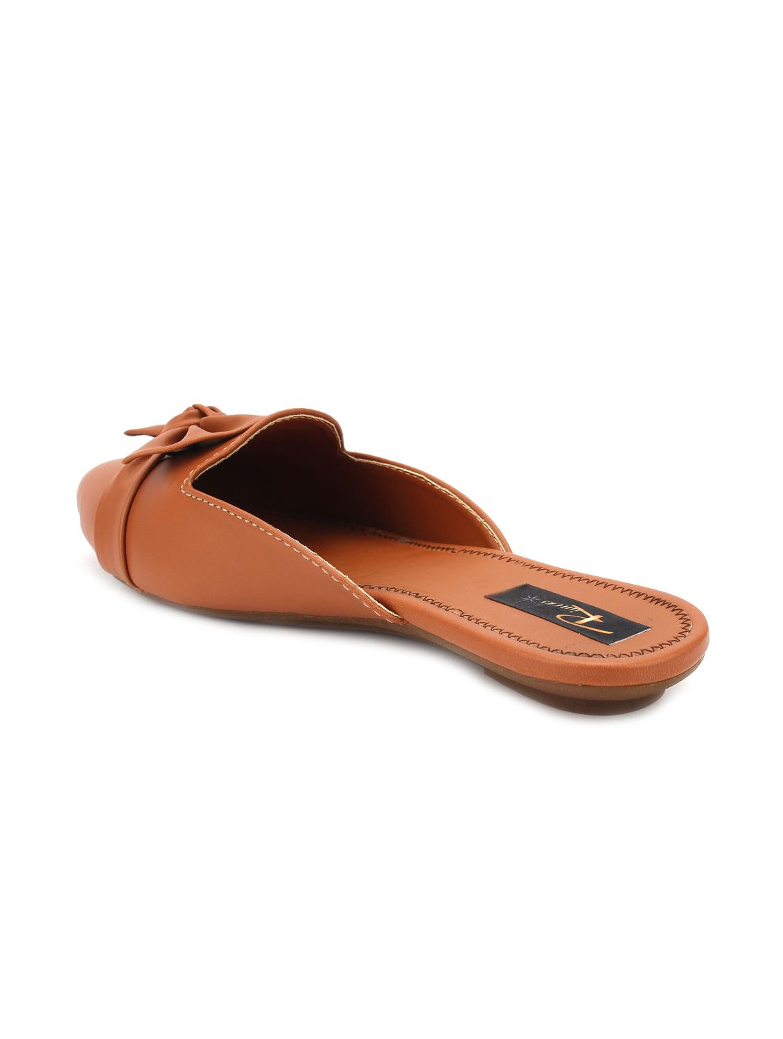 tan slip on mules - 15967714 - Standard Image - 1