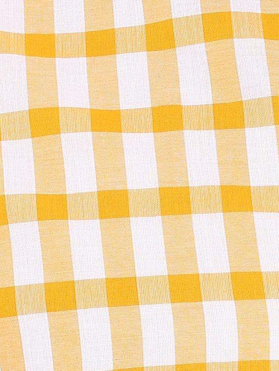 yellow checkered casual shirt - 15968433 - Standard Image - 4