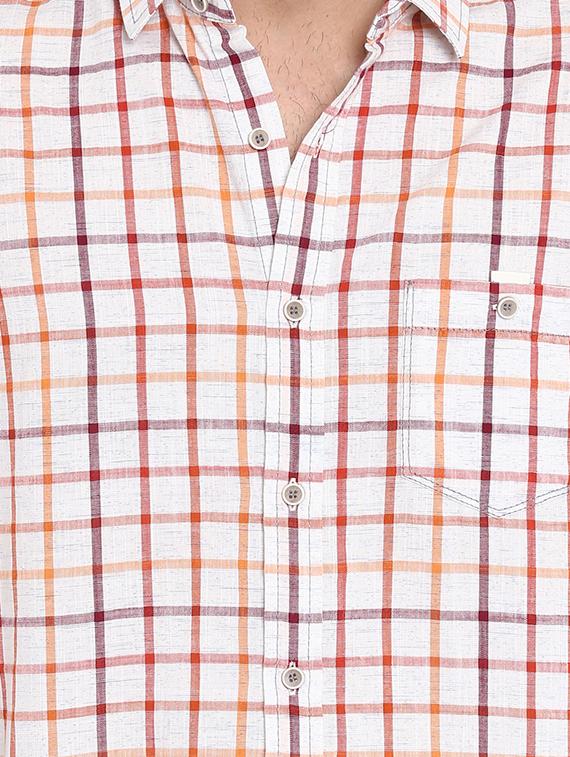 multicolor checkered casual shirt - 15968463 - Standard Image - 4