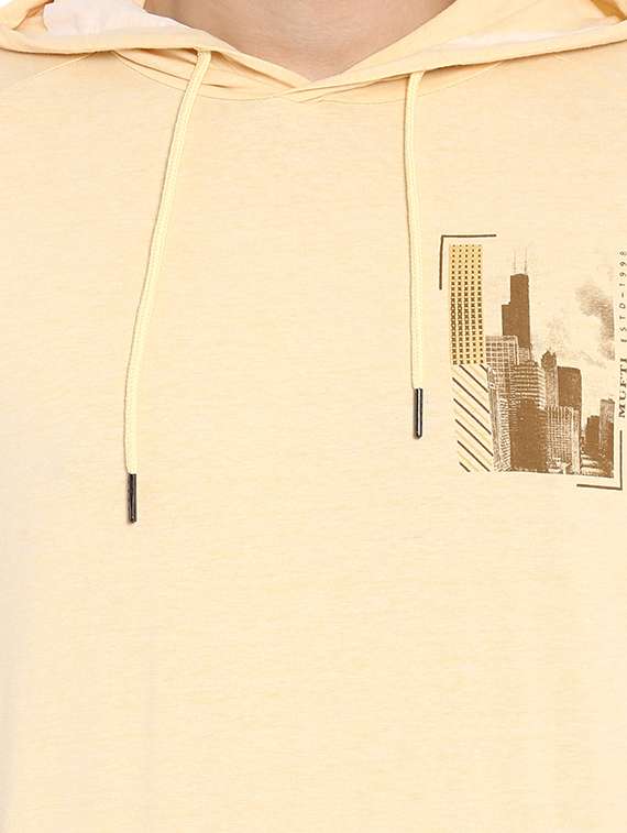 yellow printed t-shirt - 15968562 - Standard Image - 4