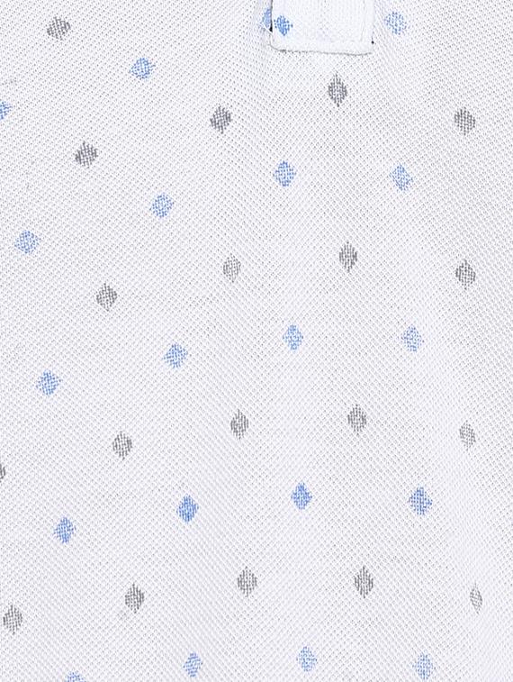white printed t-shirt - 15968614 - Standard Image - 4
