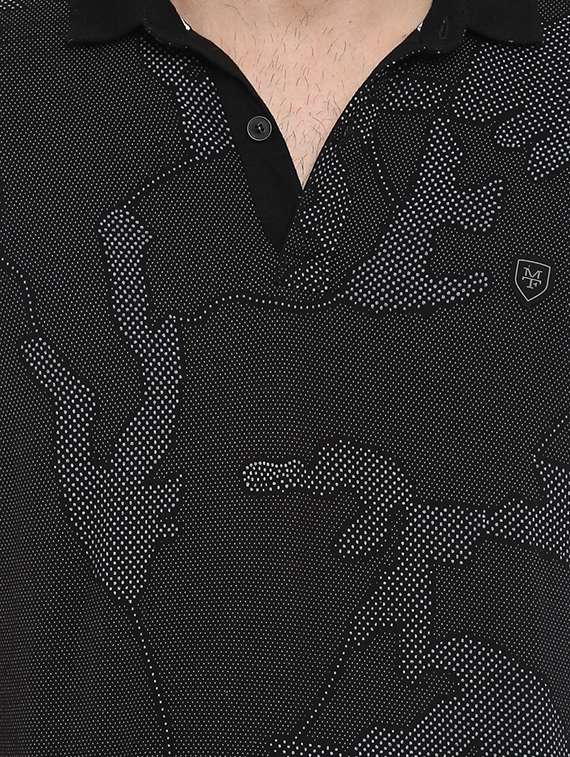 black printed tshirt - 15968617 - Standard Image - 4