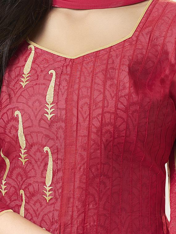 embroidered unstitched suit - 15979493 -  Standard Image - 1