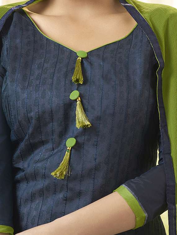 embroidered unstitched suit - 15979495 -  Standard Image - 1