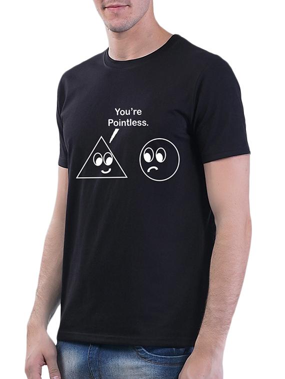 black printed t-shirt - 15990026 - Standard Image - 1