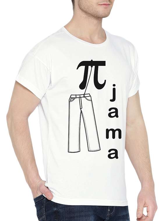 white typographic tshirt - 15990070 - Standard Image - 1