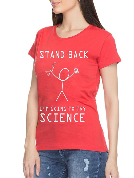 quirky print short sleeved tee - 15990107 - Standard Image - 1