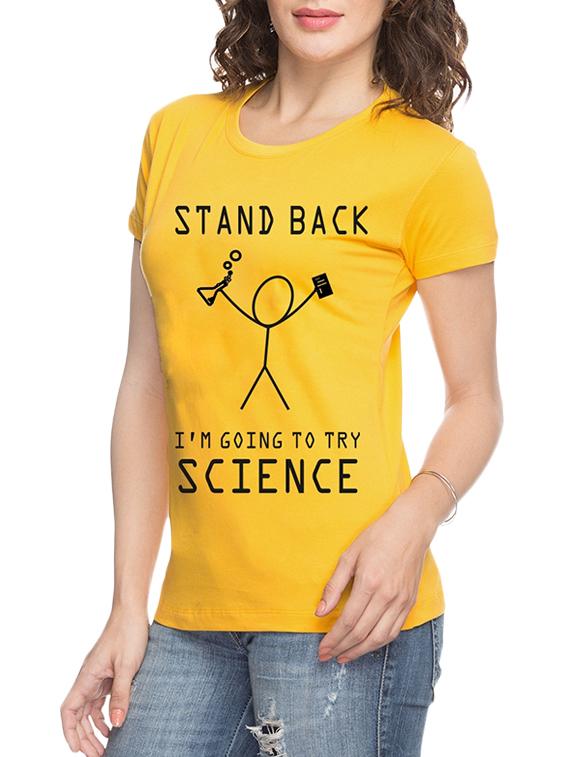quirky print short sleeved tee - 15990109 - Standard Image - 1