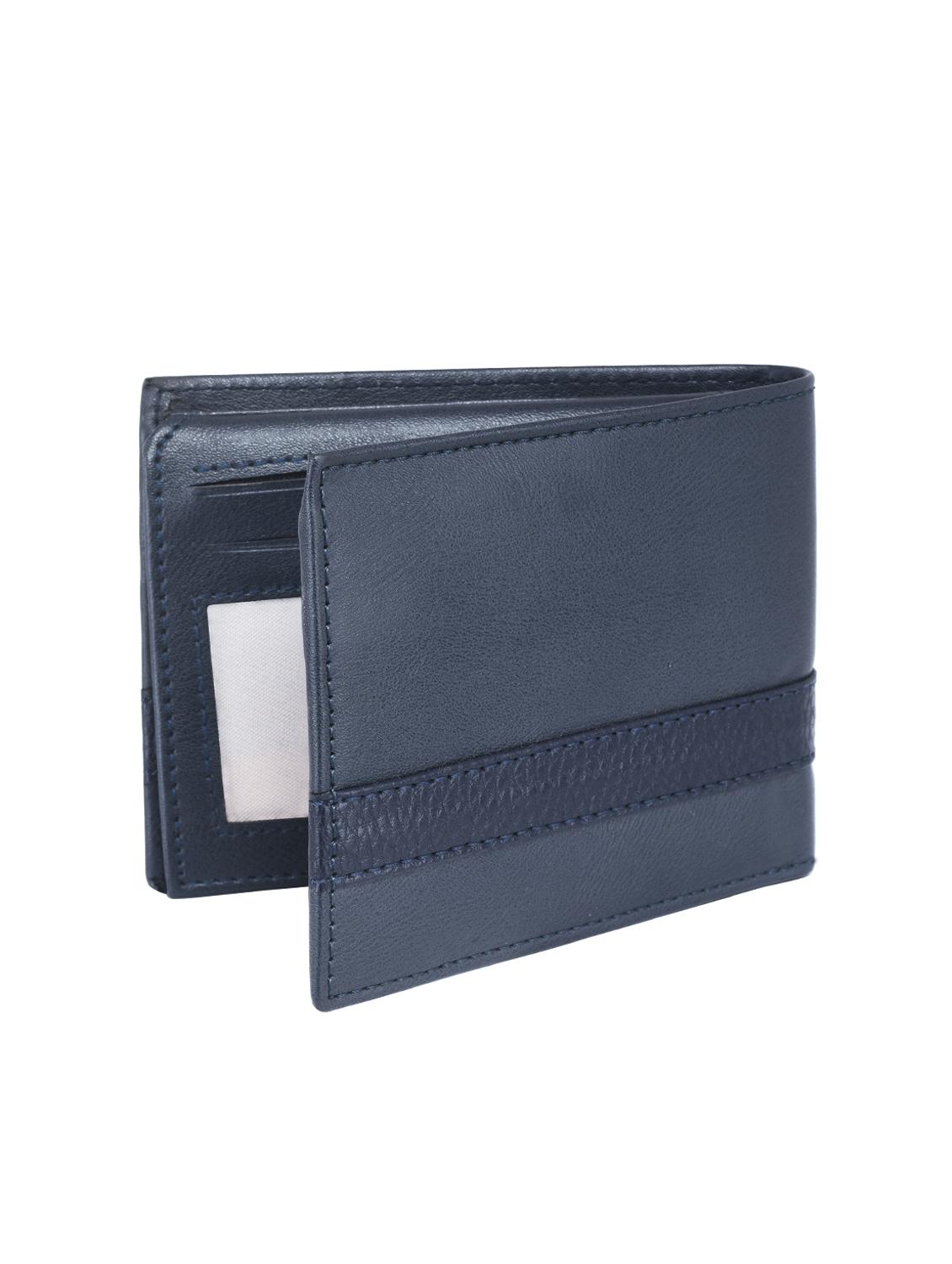 blue leatherette wallet - 15999396 - Standard Image - 1