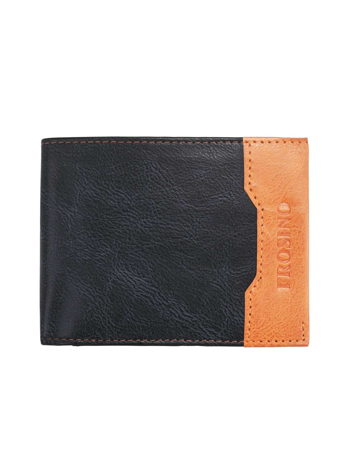 black leatherette wallet