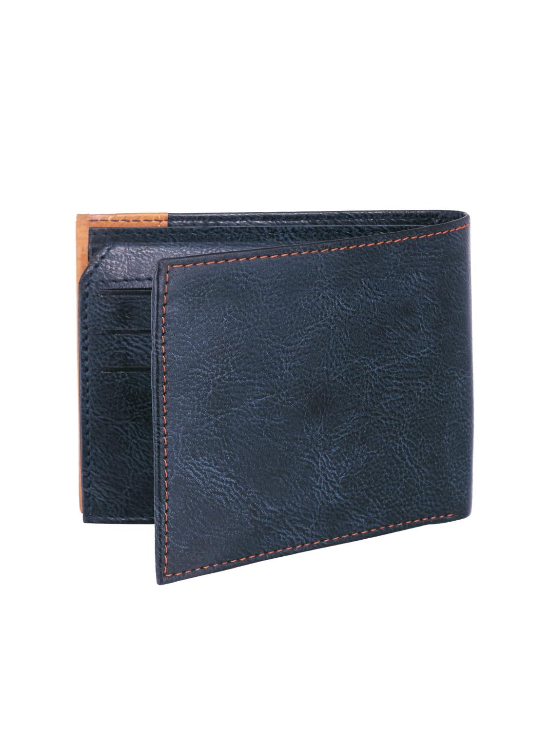 blue leatherette wallet - 15999406 -  Standard Image - 1