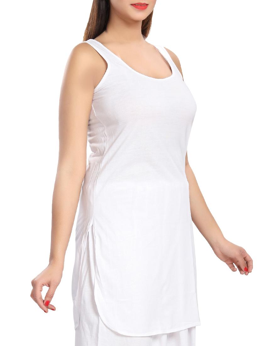 side slit solid camisole - 16003948 - Standard Image - 1