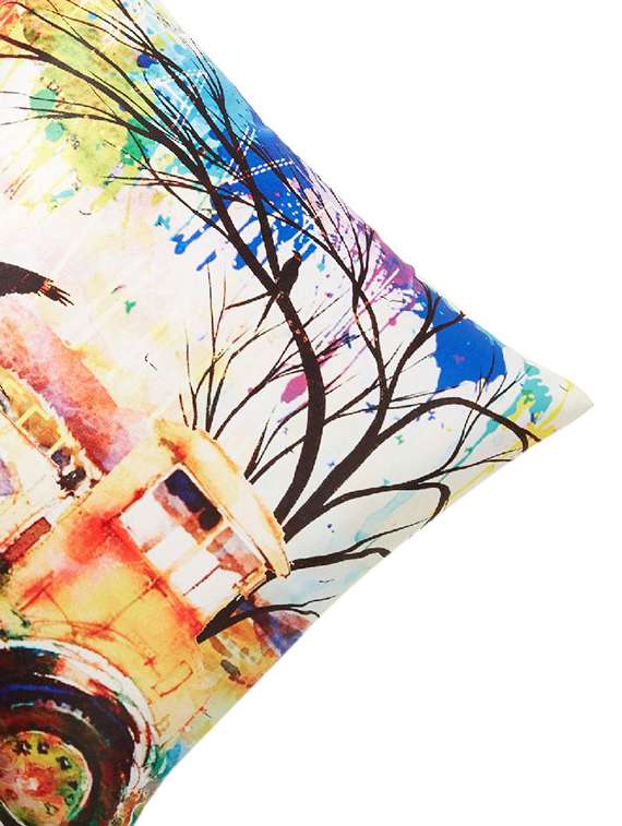 Set Of 2 16" X 16" Square Cushion Covers