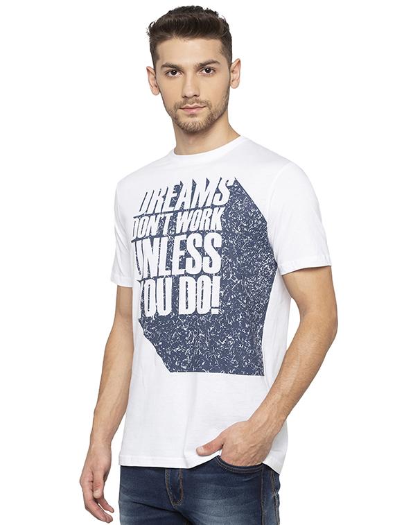 white typographic tshirt - 16008117 - Standard Image - 1