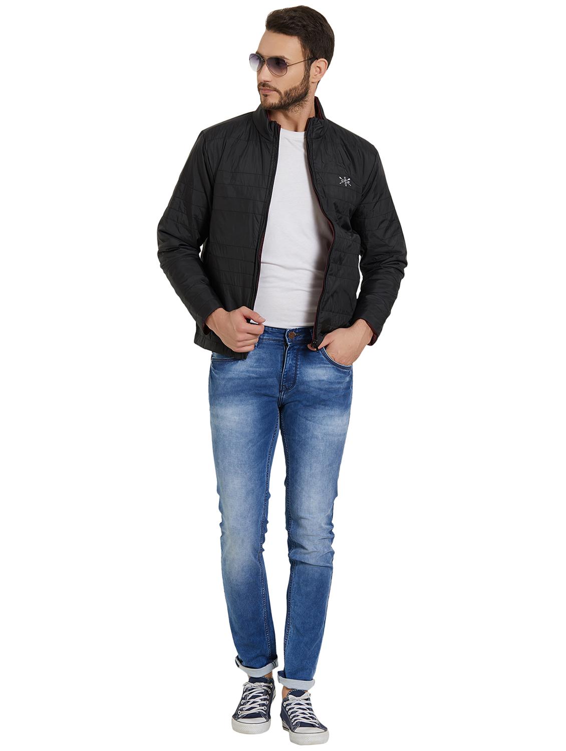 black polyester reversible quilted jacket - 16008203 - Standard Image - 4