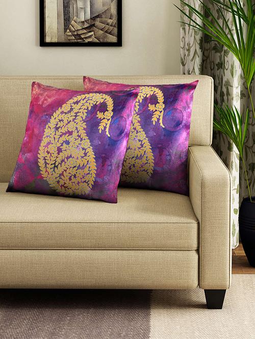 set of 2 16" x 16" square cushion covers - 16010620 - Standard Image - 0