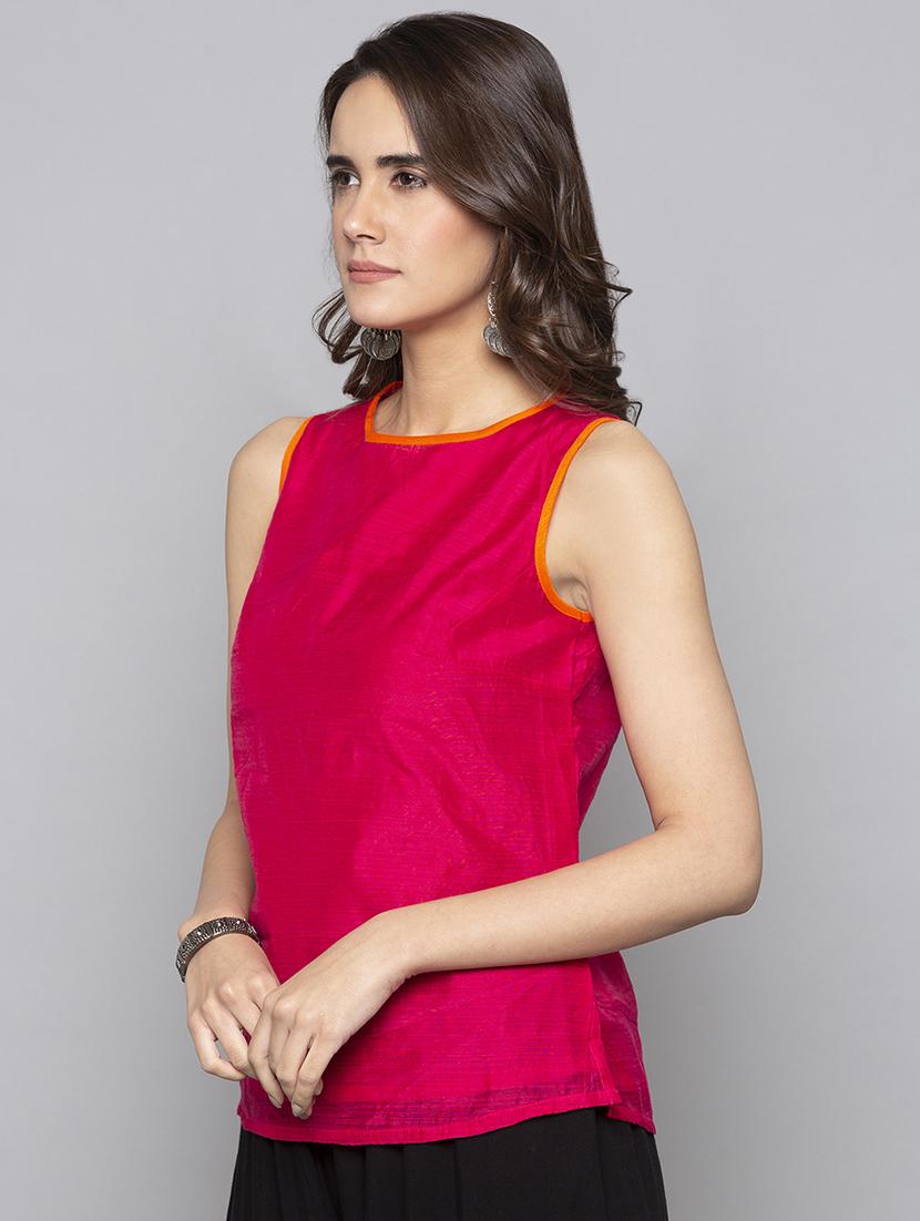 solid a-line kurti  - 16010962 -  Standard Image - 1