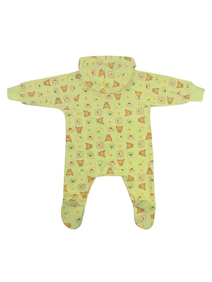 yellow cotton romper - 16013975 - Standard Image - 1