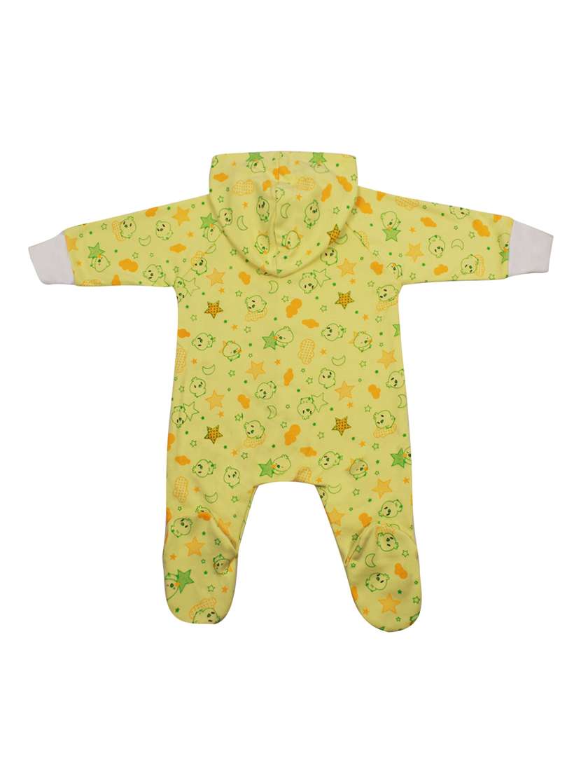 yellow cotton rompers - 16013984 - Standard Image - 1