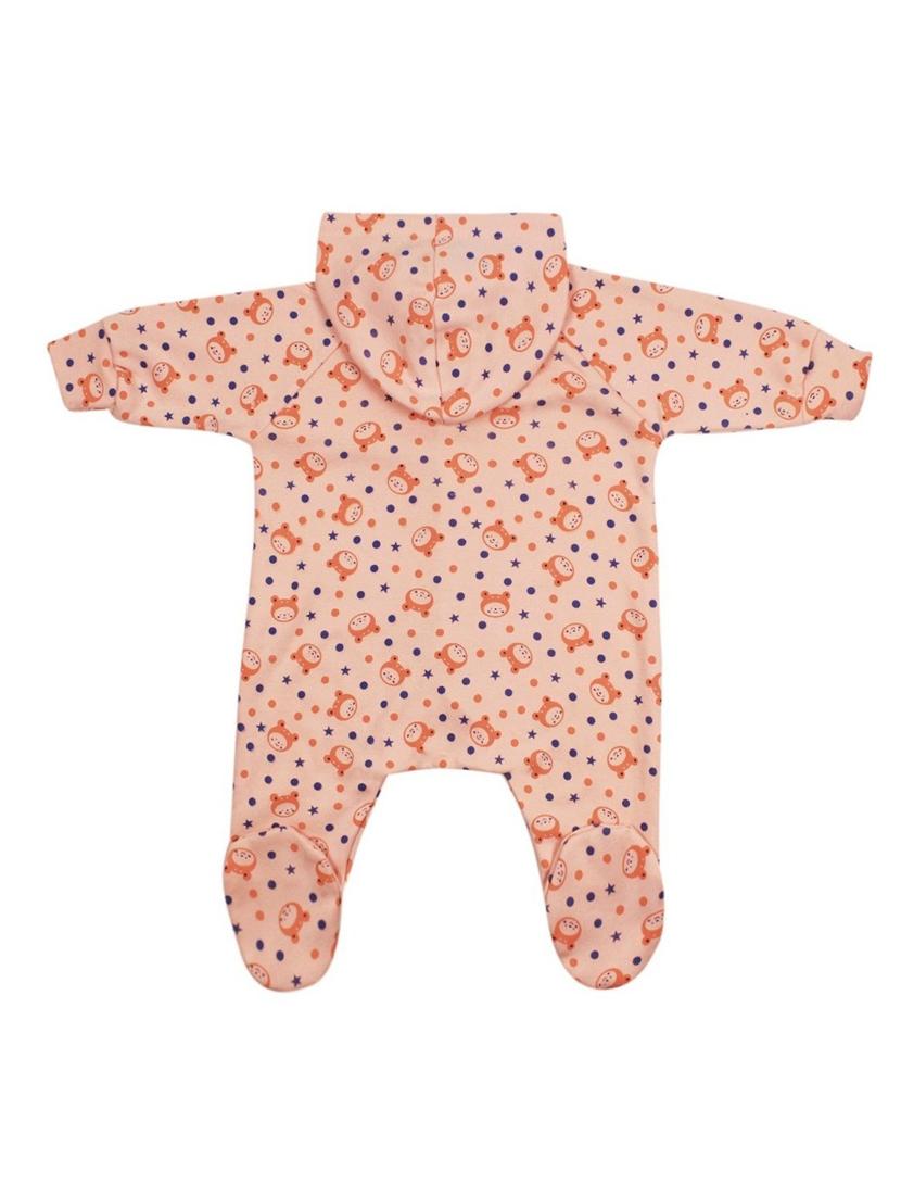 orange cotton romper - 16013987 - Standard Image - 1
