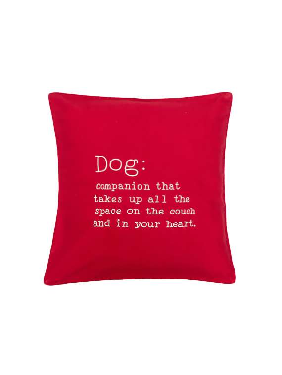dog companion (red) cushion cover - 16016049 -  Zoom Image - 0