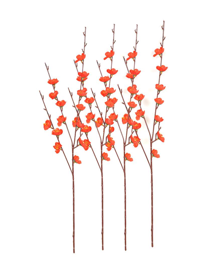 aapno rajasthan plastic orange artificial flowers - 16016452 -  Standard Image - 1