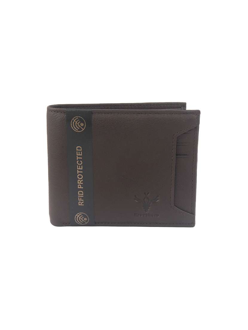 brown leather wallet