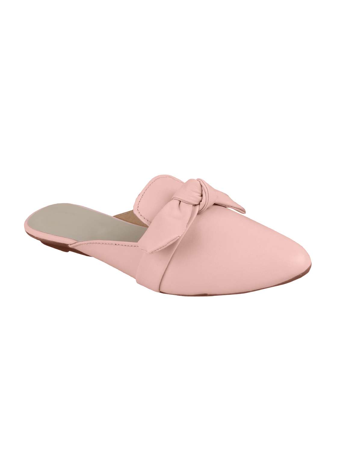 pink slip on  mules