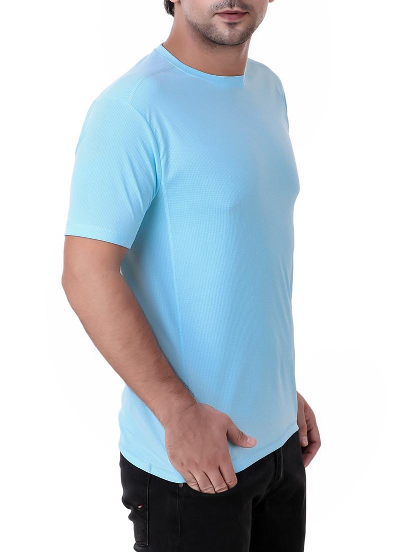 blue polyester tshirt - 16039869 - Standard Image - 1