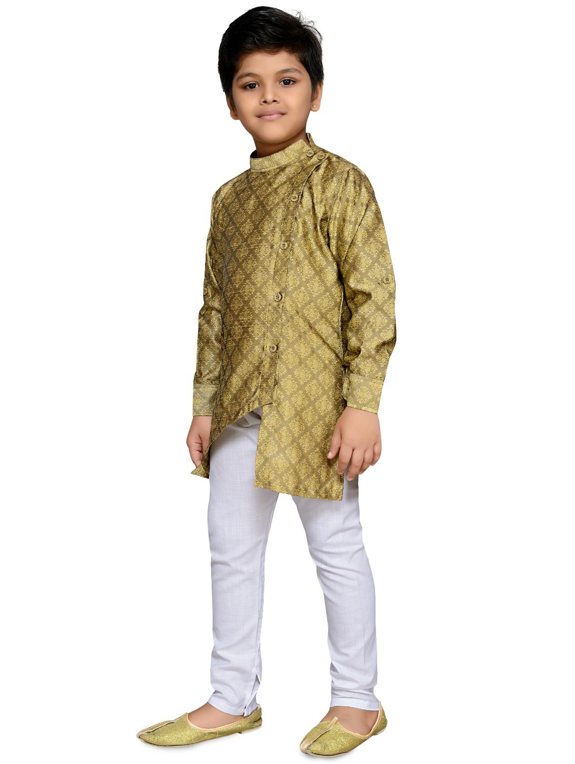 green cotton kurta sets kurtas & set - 16045827 -  Standard Image - 1