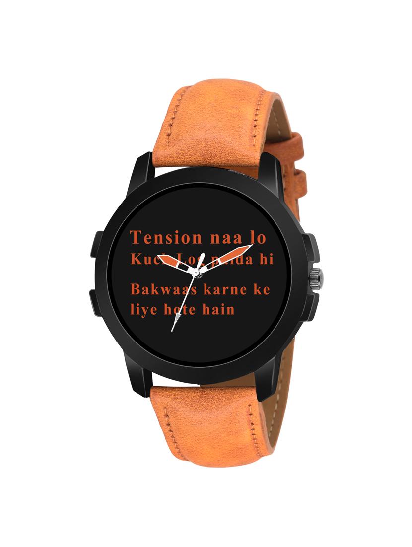 lorenz mk-2025w  round dial analog watch - 16047133 -  Zoom Image - 0
