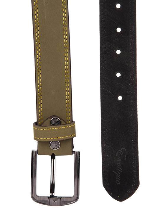 beige leather belt - 16048351 -  Standard Image - 1