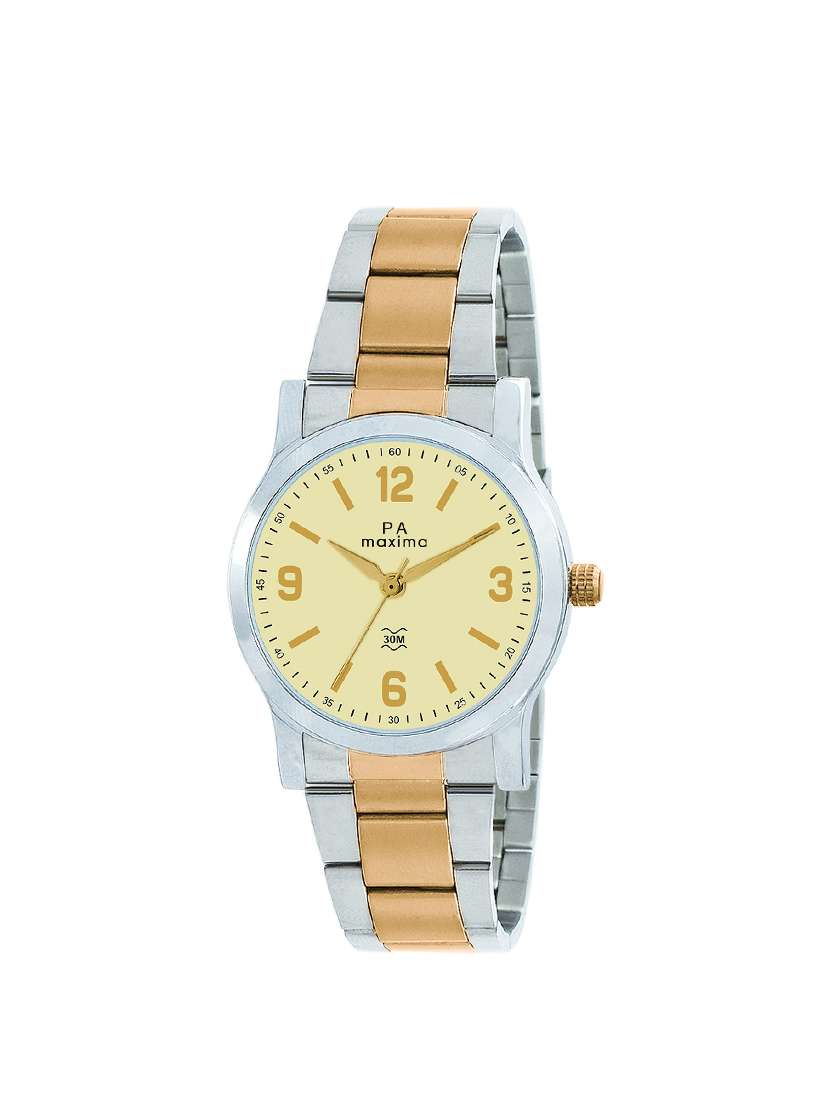 round dial analog watch  - 54081cmlt