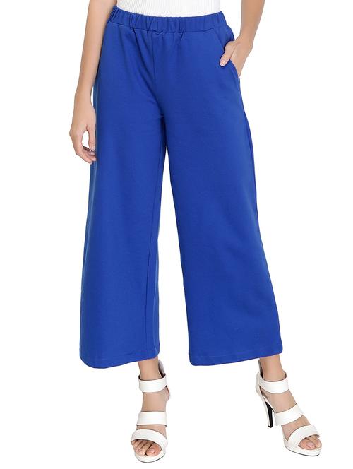 solid flared palazzo - 16048859 - Standard Image - 0